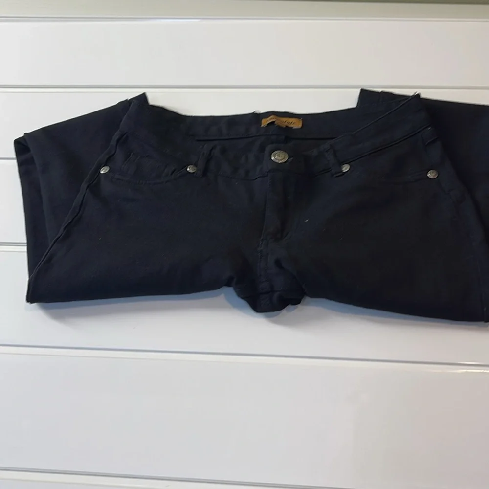 Chocolate Black Skinny Pants - Picture 4 of 5